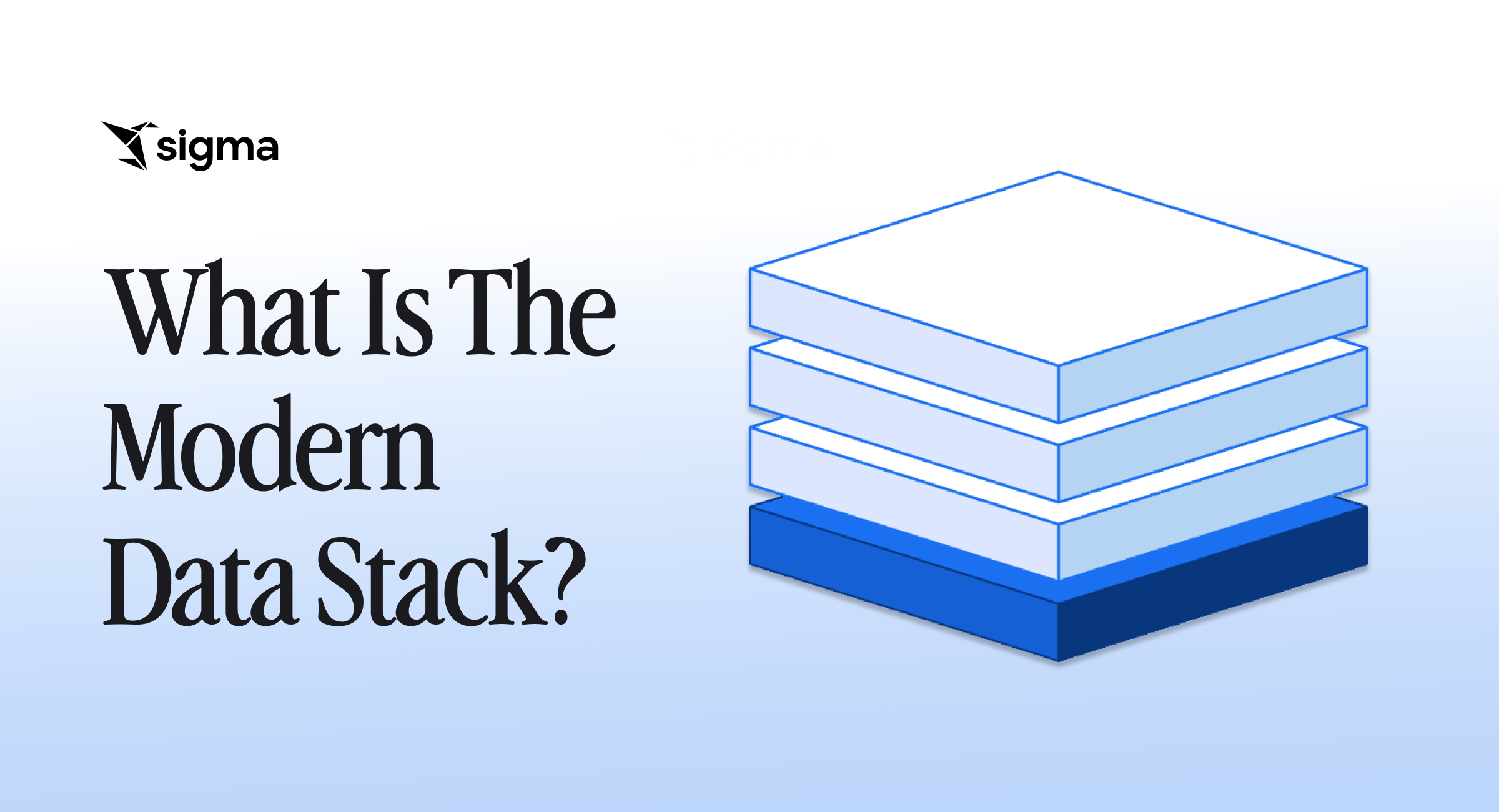 What is the modern data stack hero image
