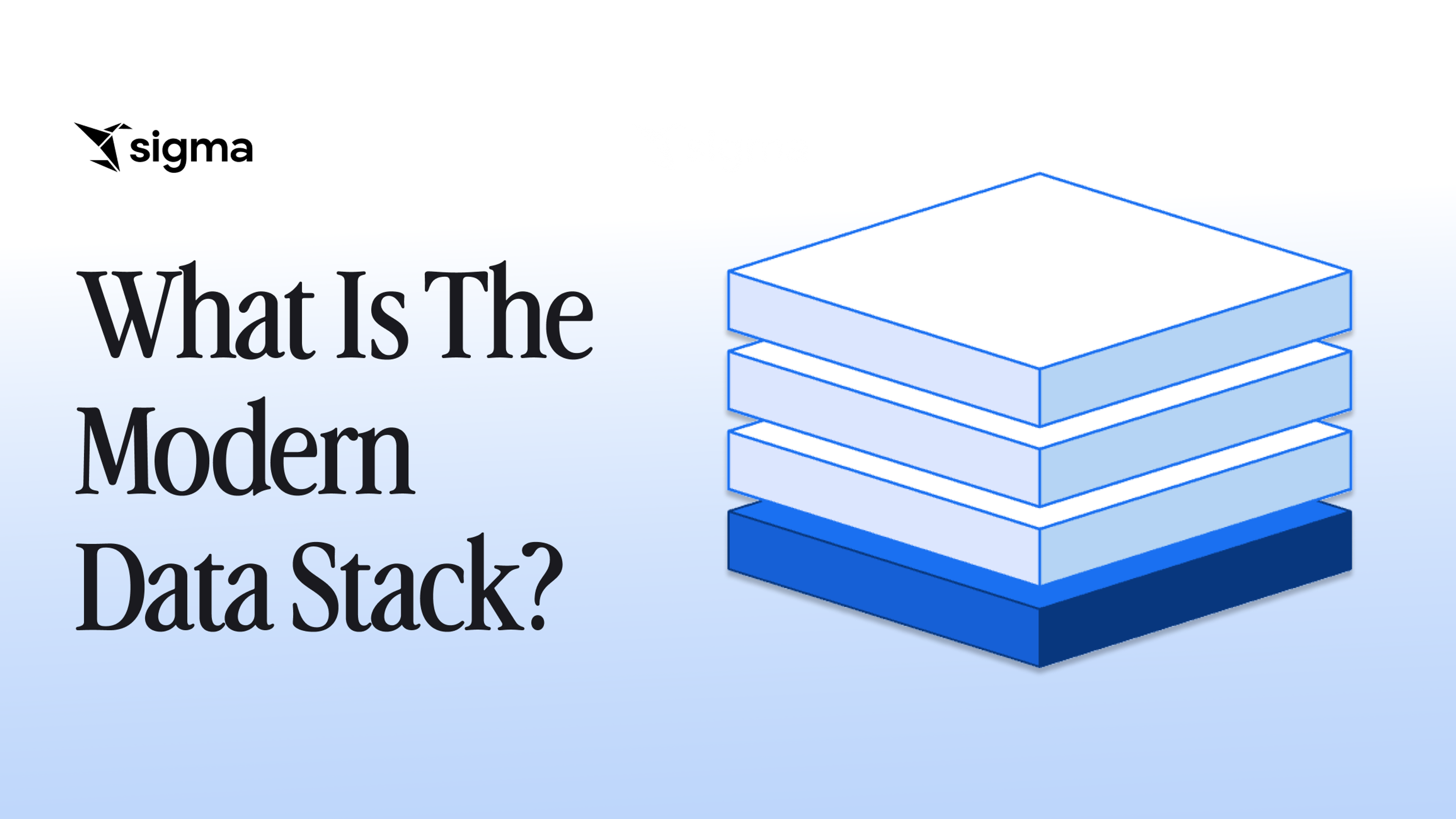 What is the modern data stack hero image