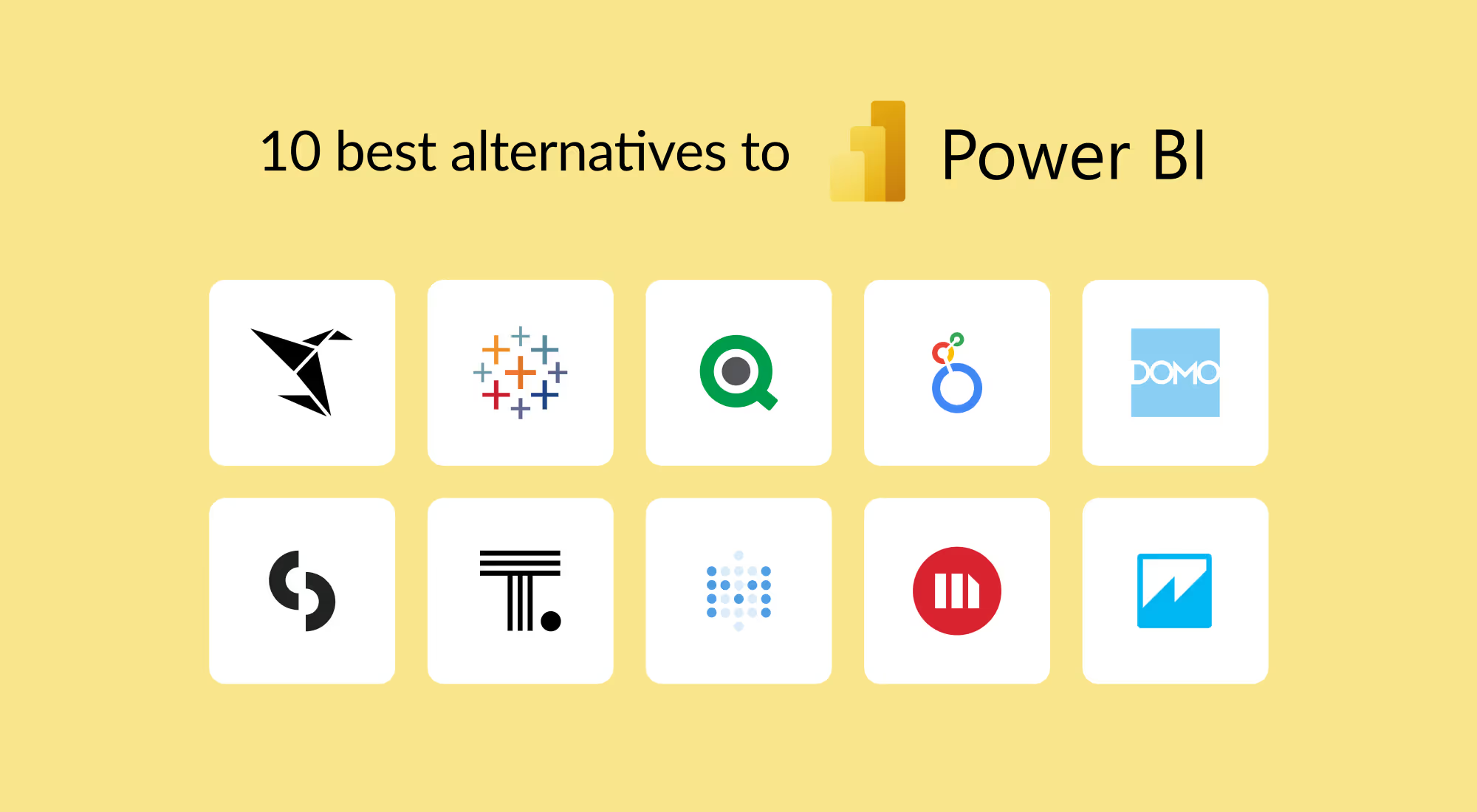 10 Best Alternatives to Power BI for 2025