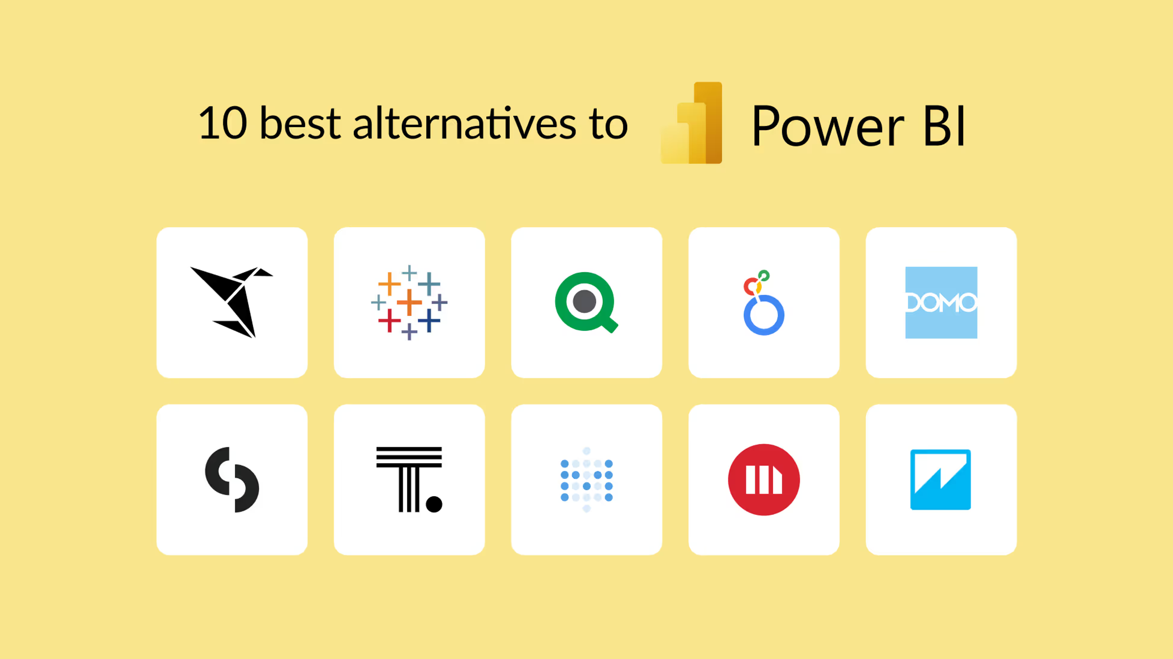 10 Best Alternatives to Power BI for 2025