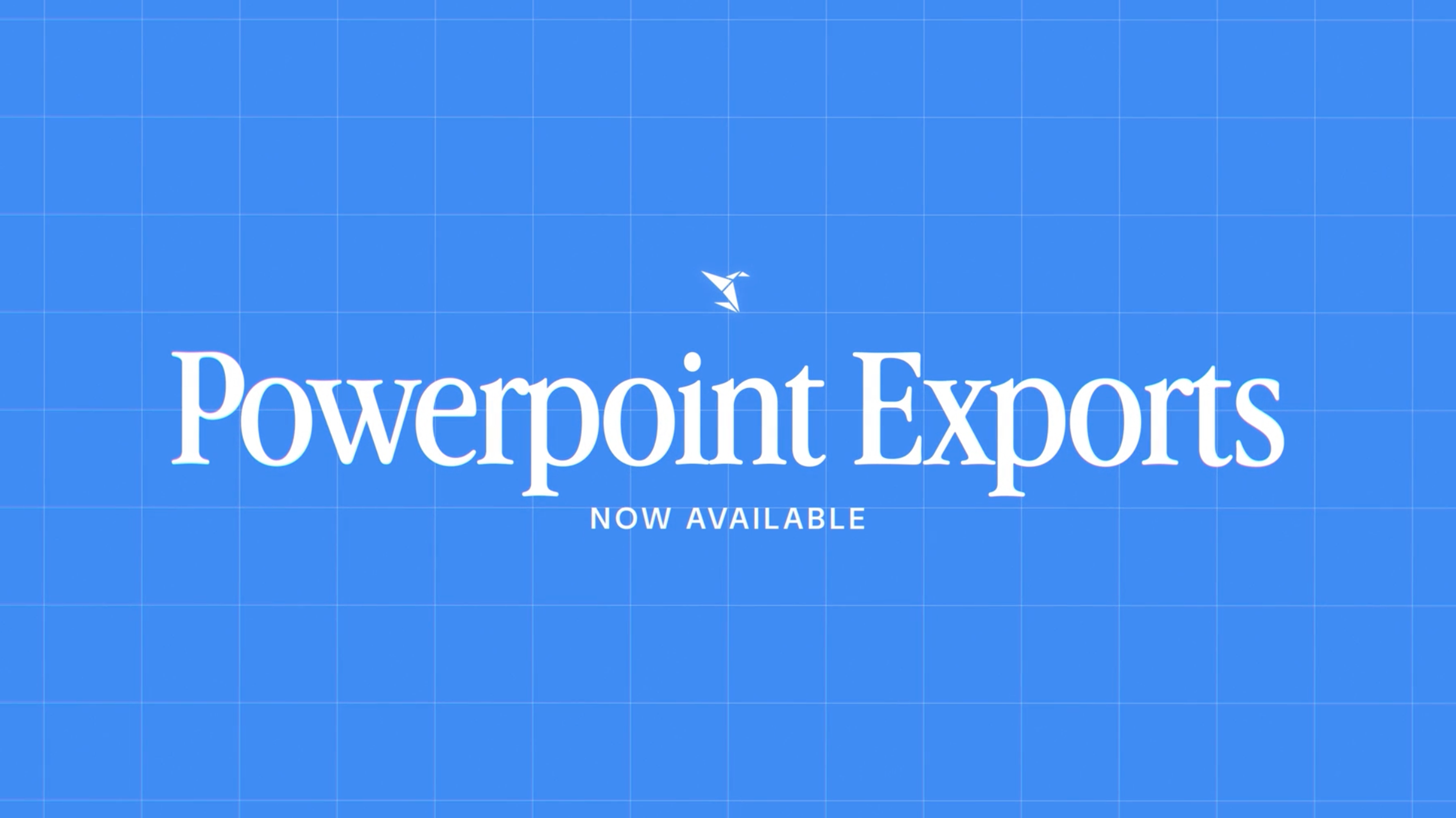 Export to PowerPoint header image