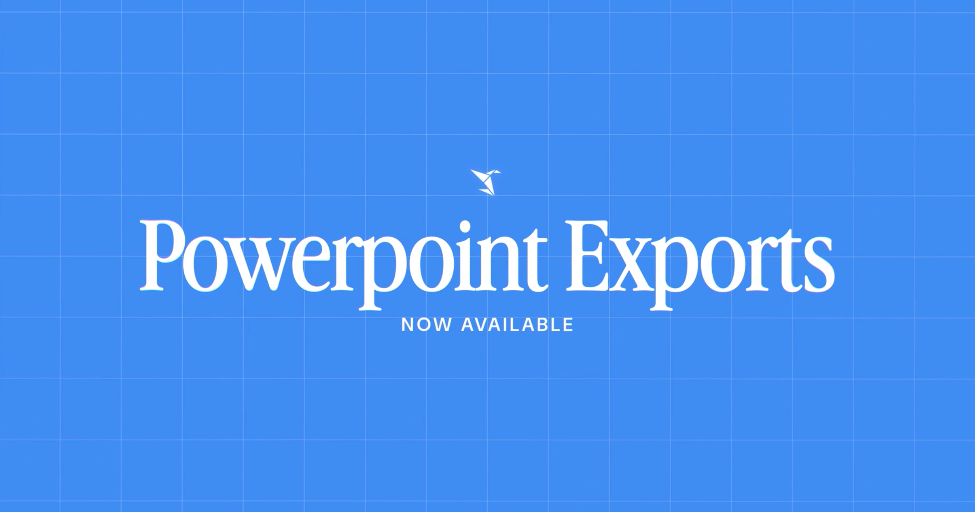 Export to PowerPoint header image