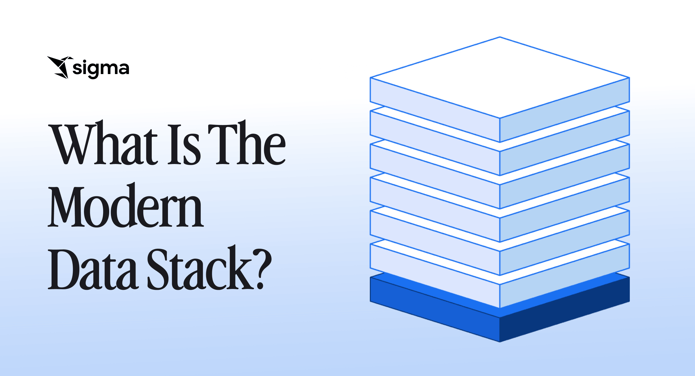 What is the modern data stack hero image