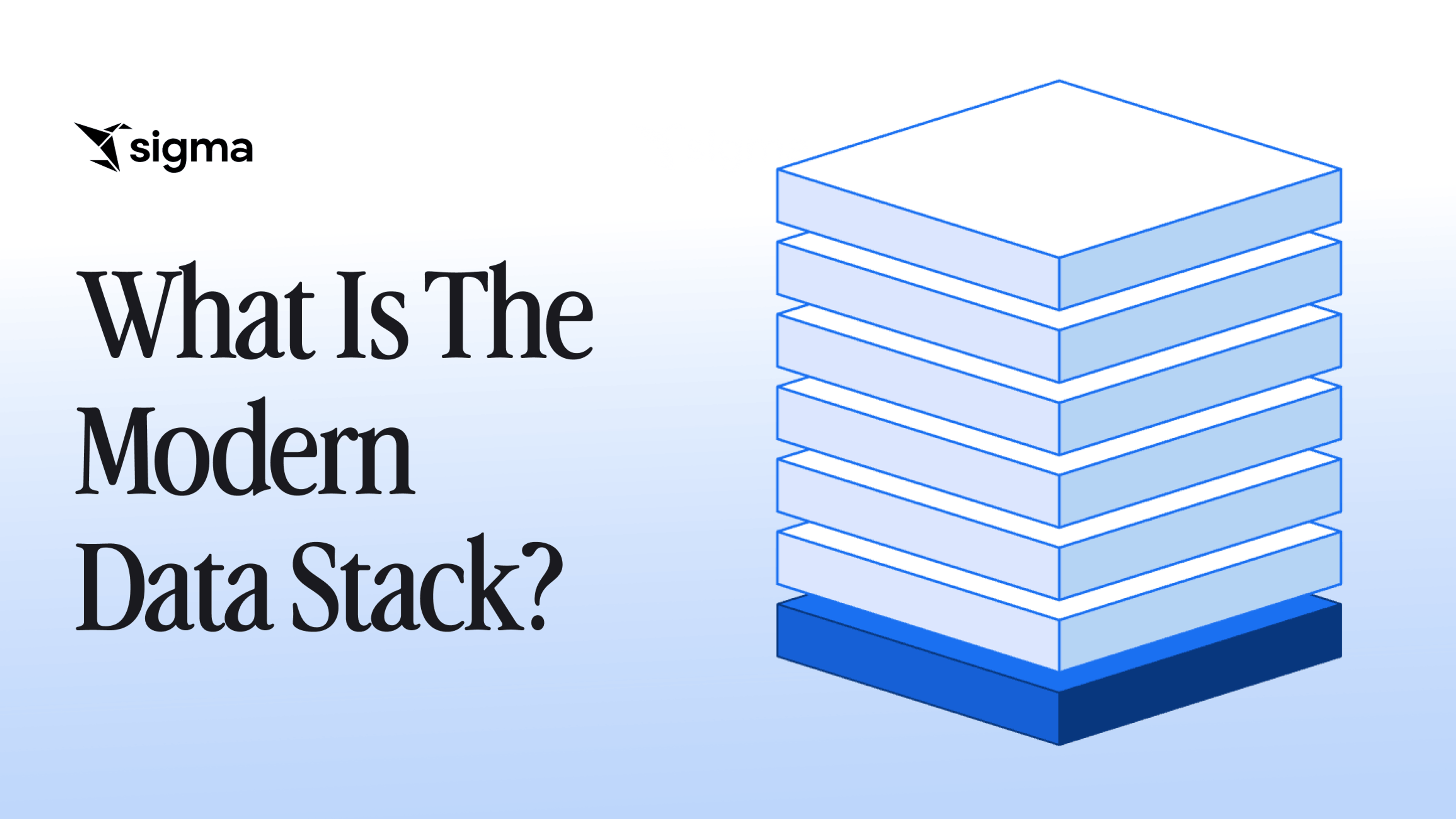 What is the modern data stack hero image