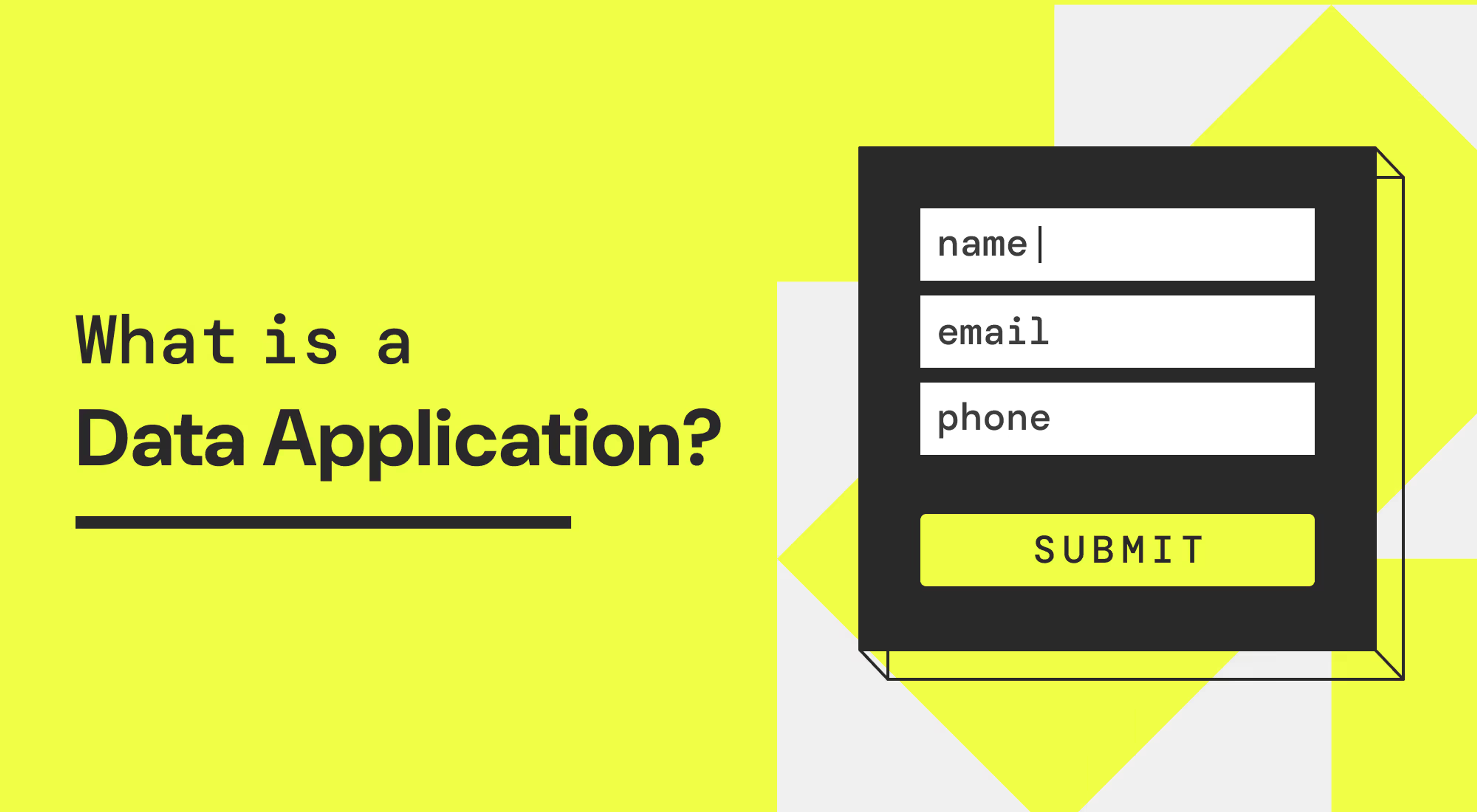 What Is A Data Application?