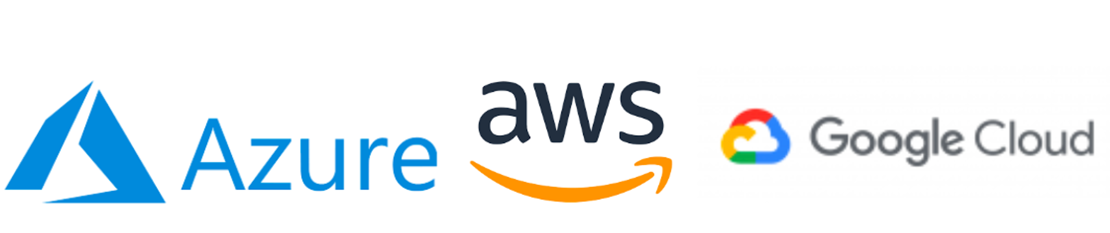 A blue and white logo for Azure.