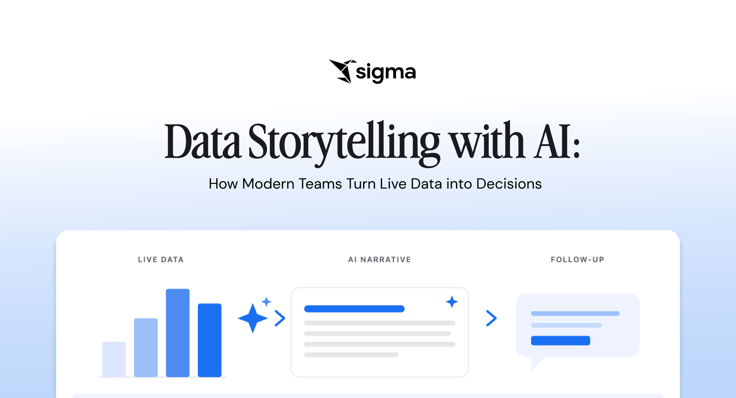 Data Storytelling with AI hero image