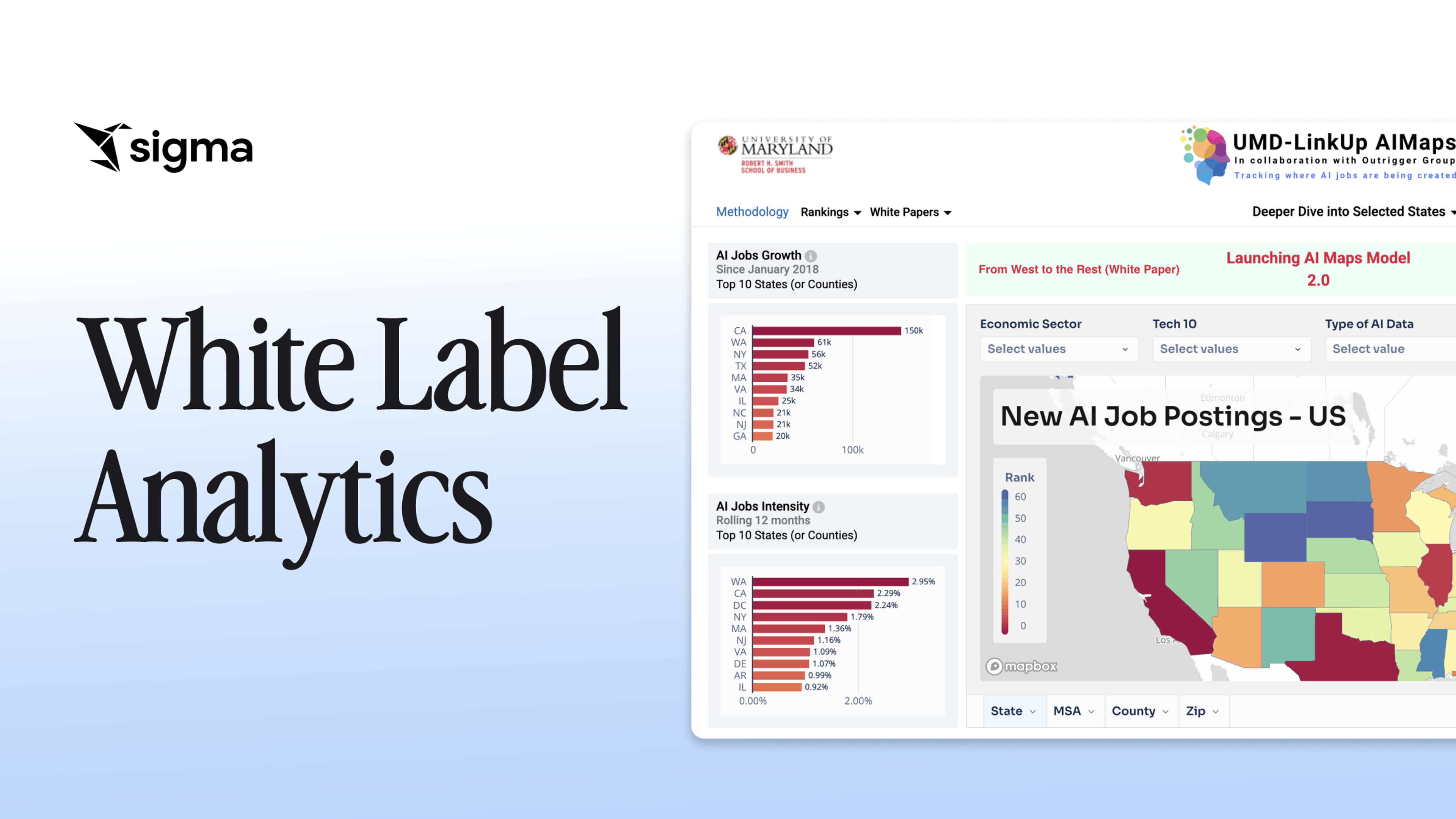 White label analytics hero image