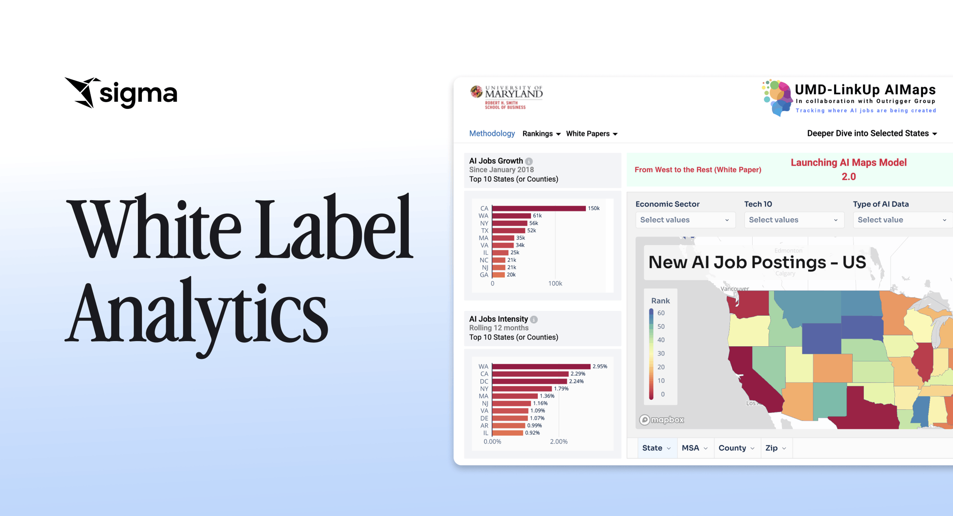 White label analytics hero image