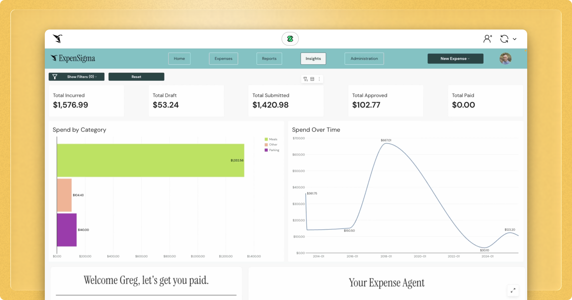ExpenSigma: AI-powered expense management app built in Sigma