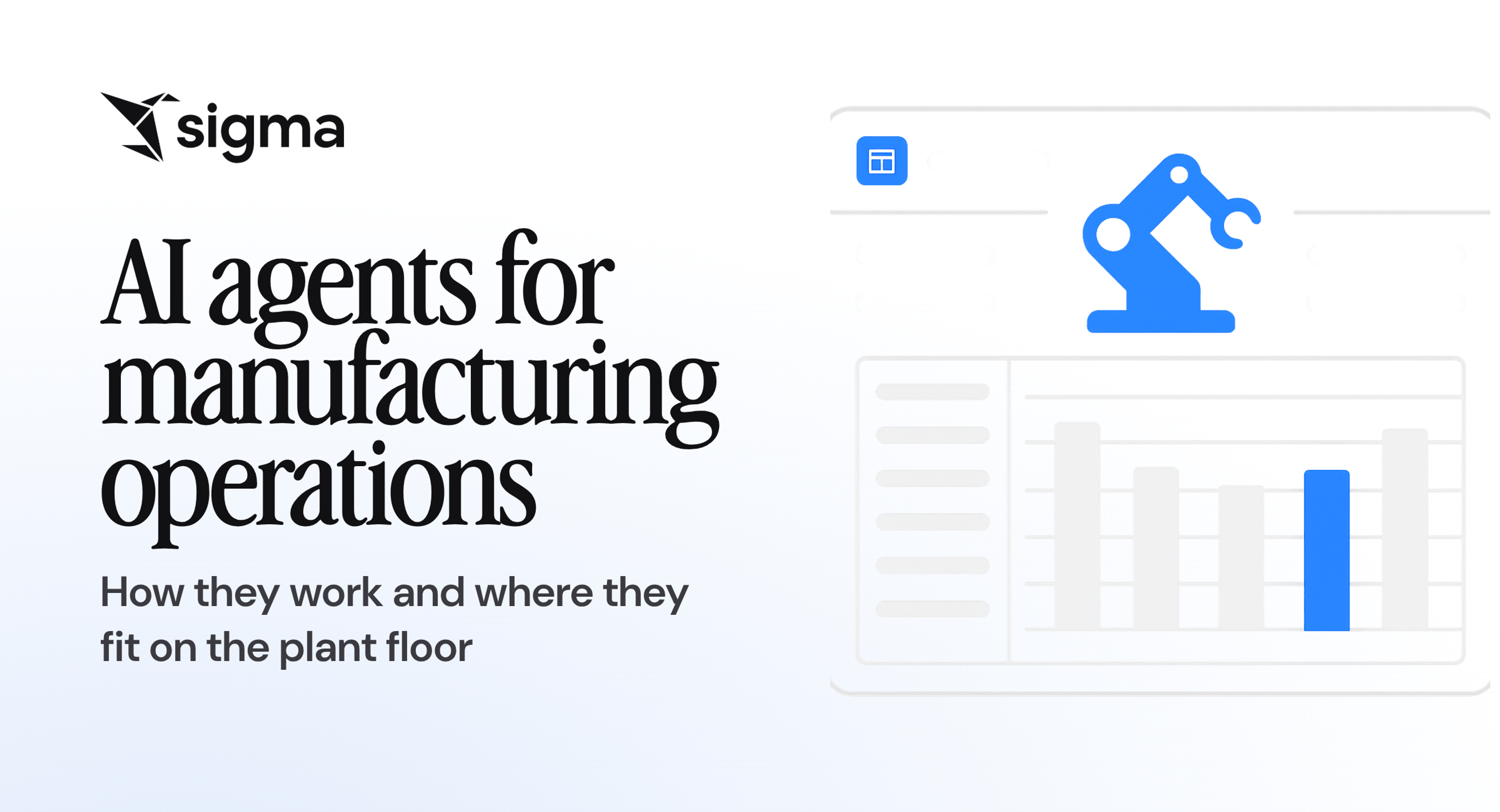AI agents for manufacturing operations: How they work and where they fit on the plant floor