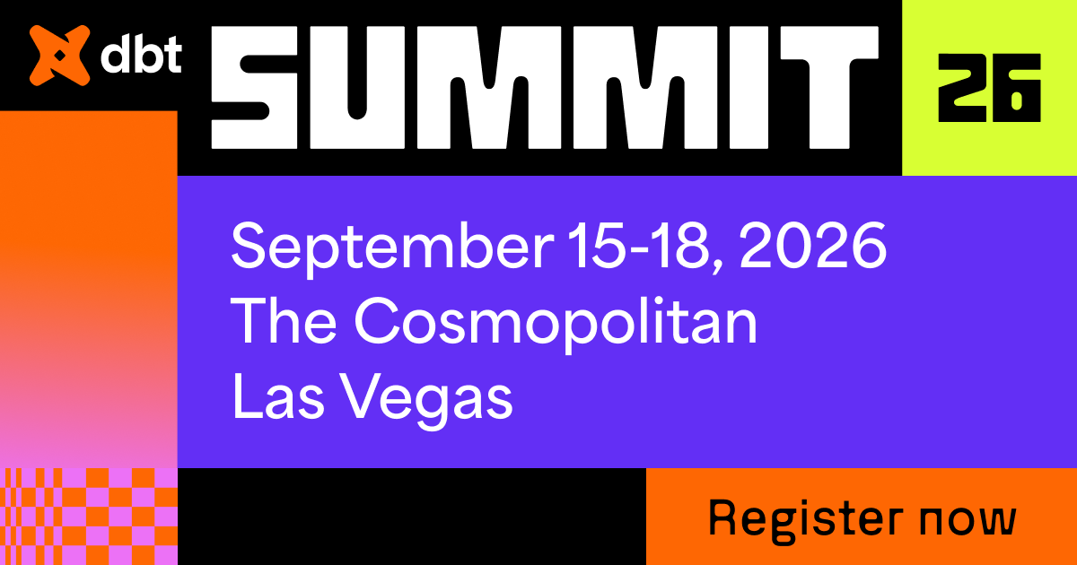 Sigma at dbt Summit Las Vegas