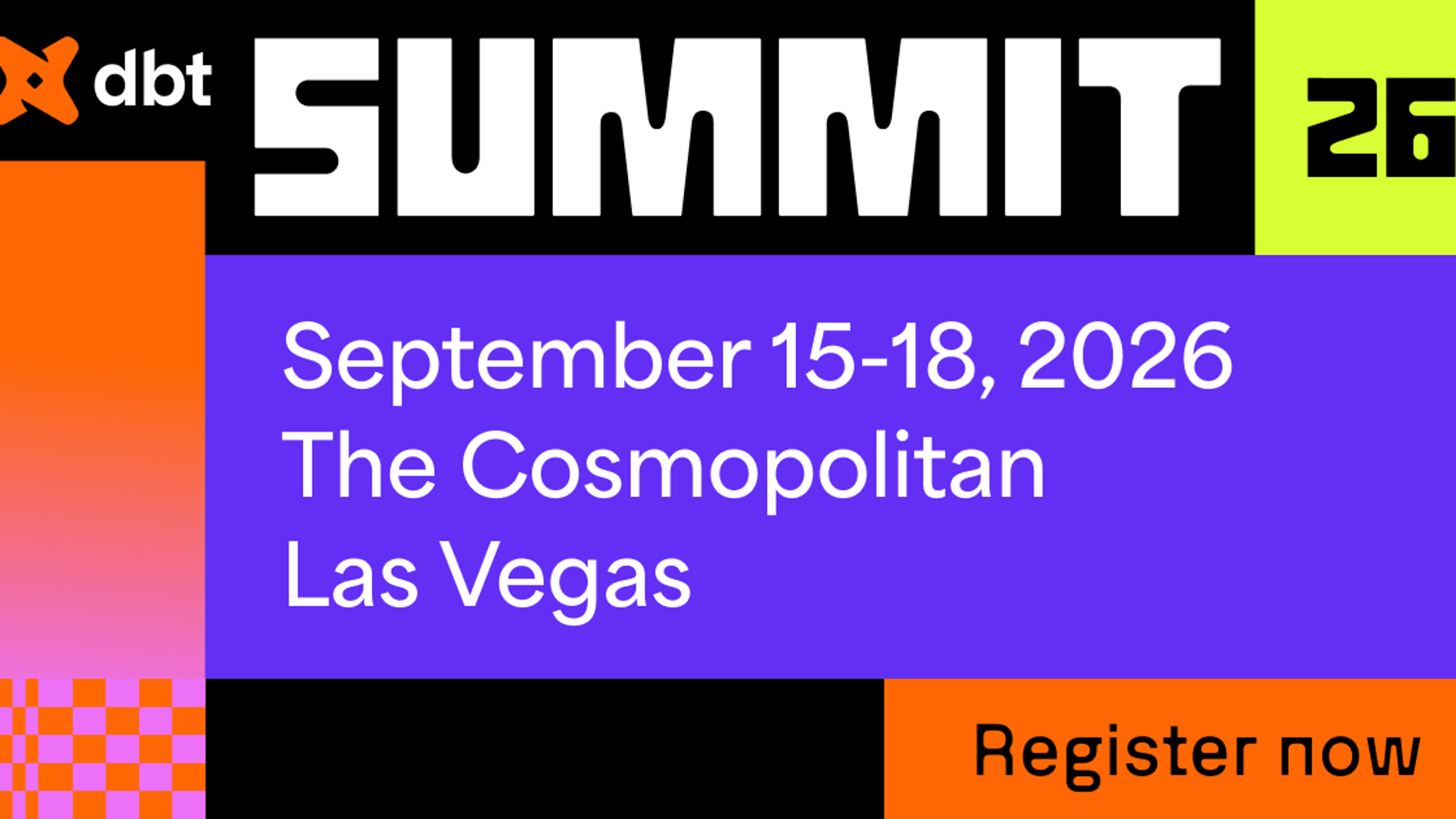 Sigma at dbt Summit Las Vegas