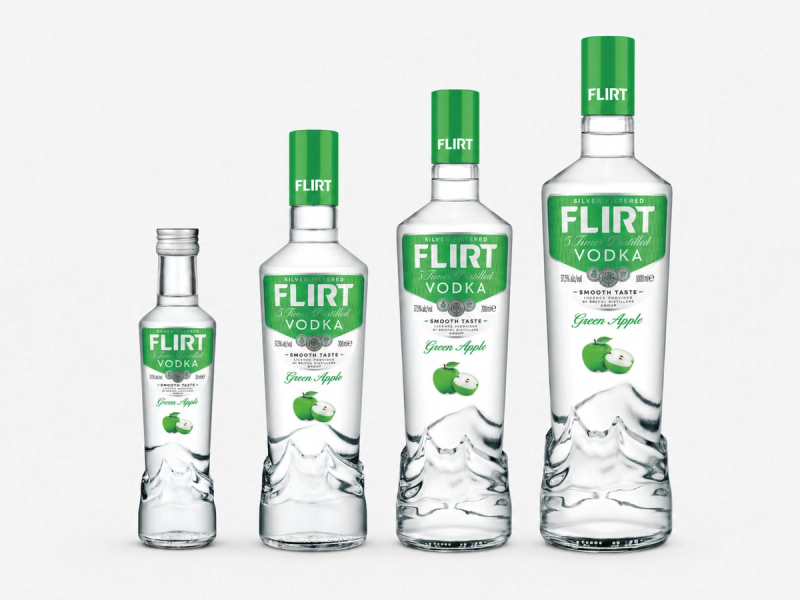 VODKA FLIRT GREEN APPLE