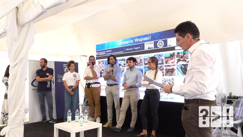 Copertina di Nave Vespucci: laboratorio scientifico a 360° e UniGe Elettra