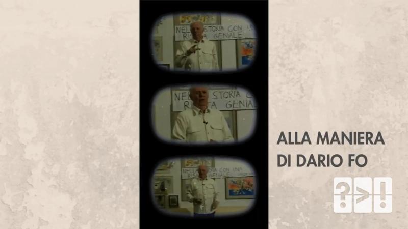 Copertina di Alla maniera di Dario Fo