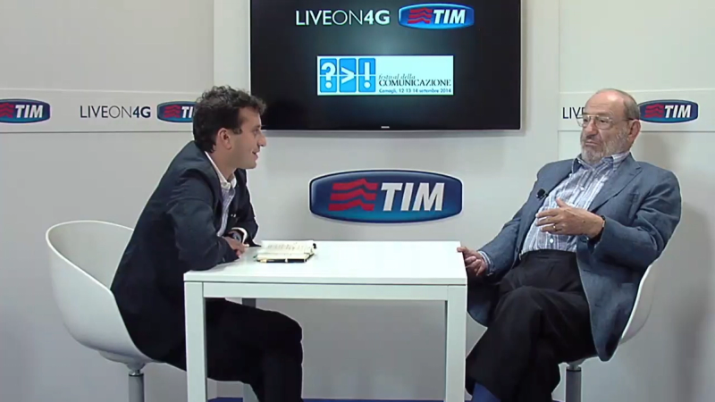 Copertina di Intervista ad Umberto Eco