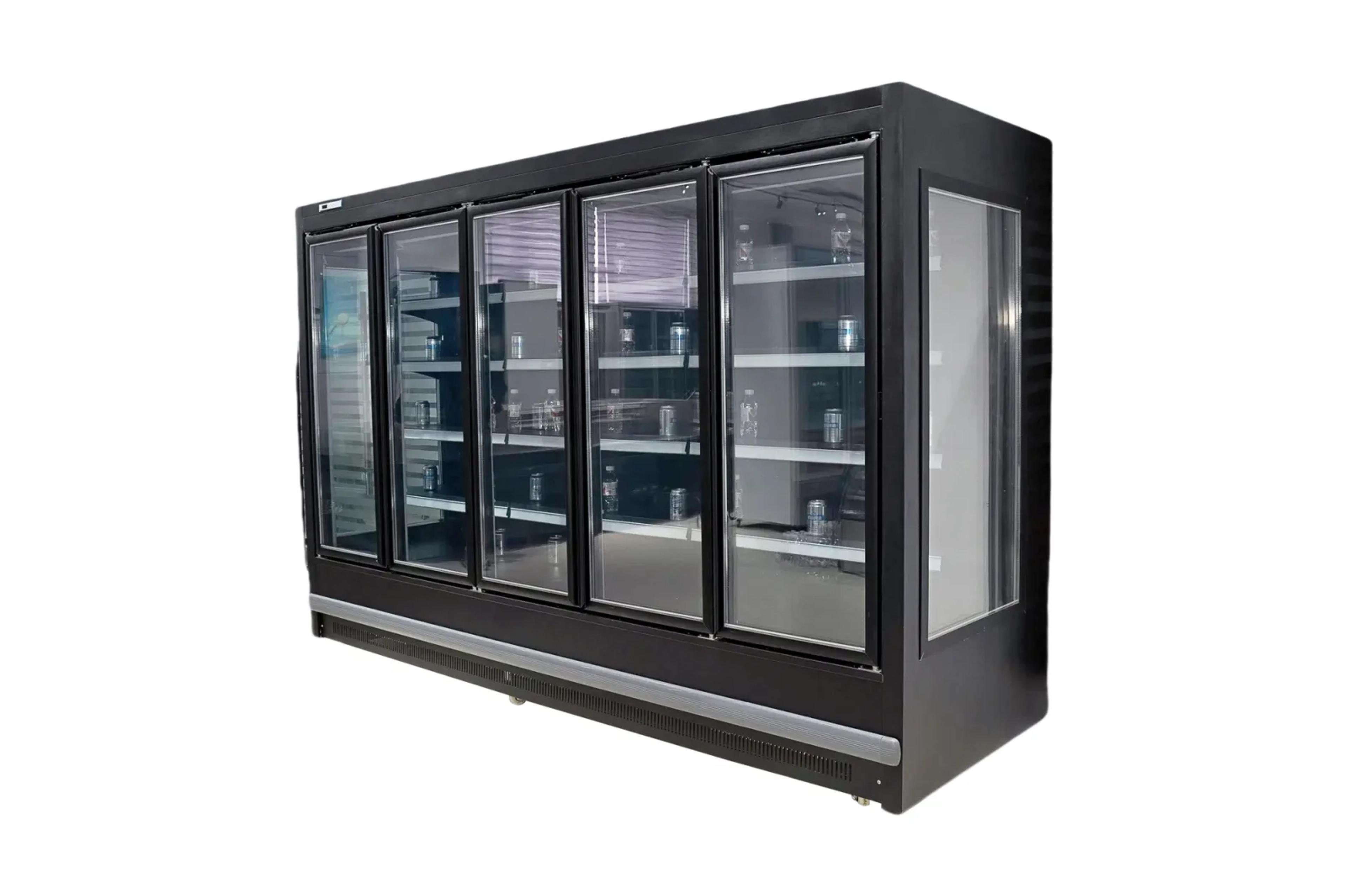 Multi-Door Upright Glass Door Freezer