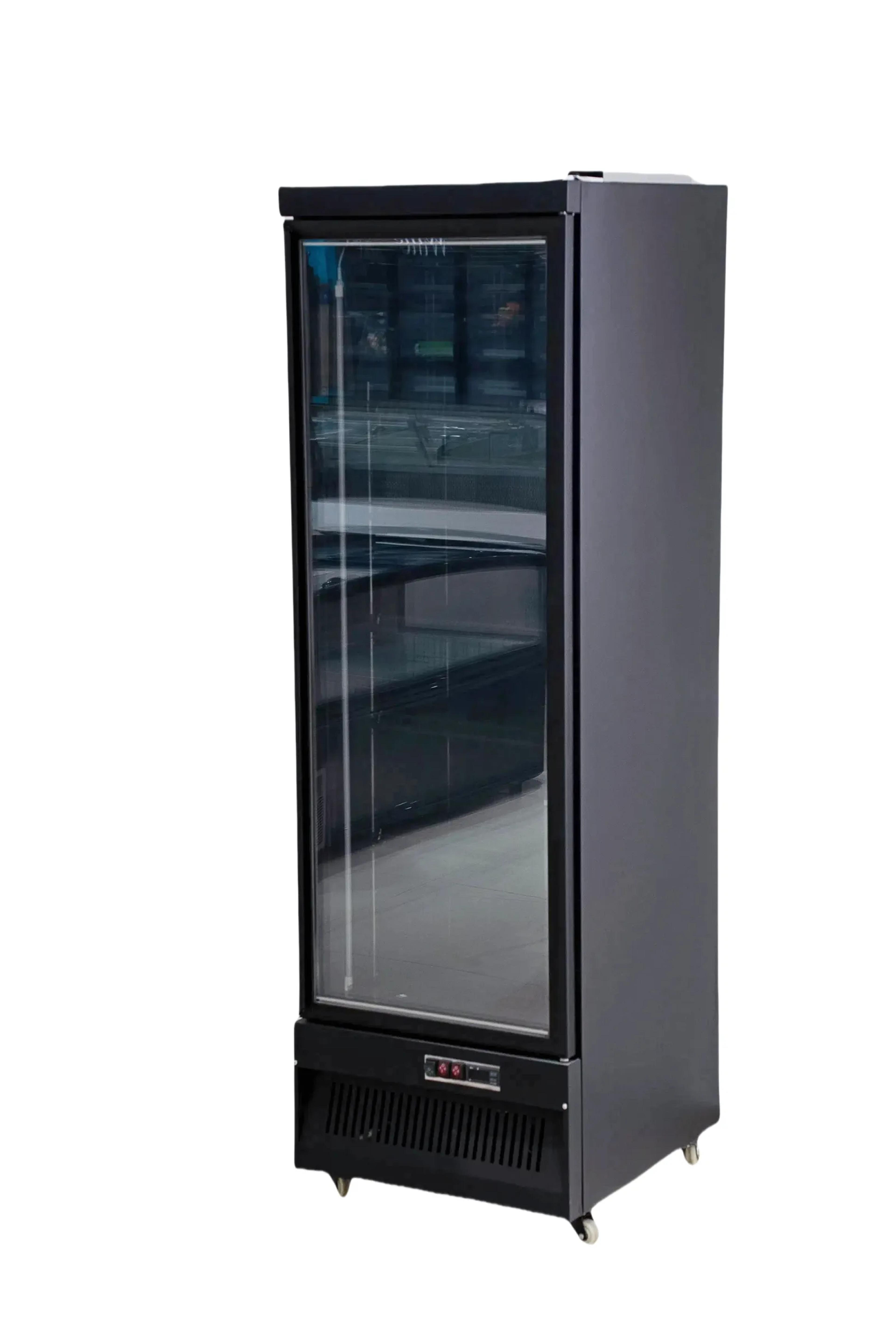 Single-Door Upright Glass Door Freezer