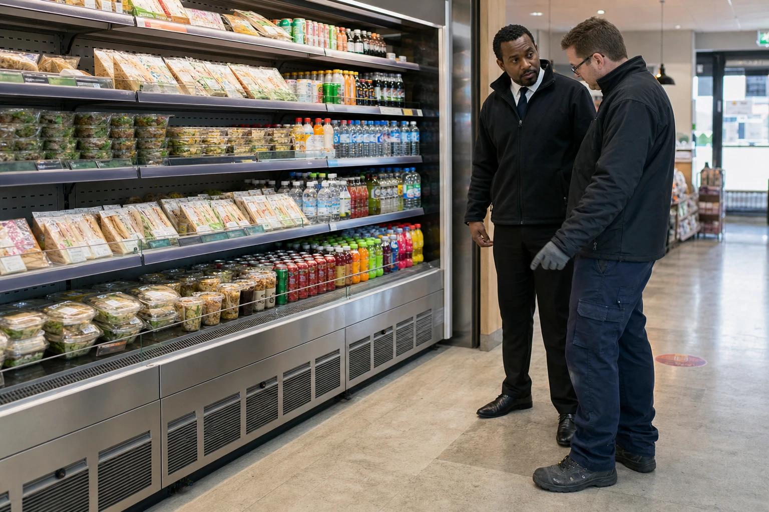 Open Display Chiller Placement and Maintenance Checklist for Convenience Stores