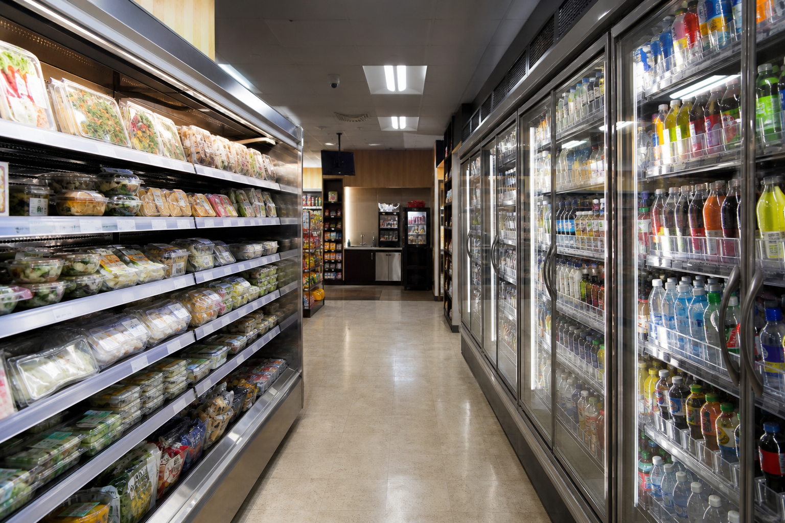 Open Display Chiller vs Glass Door Beverage Cabinet: A Convenience Store Buying Guide