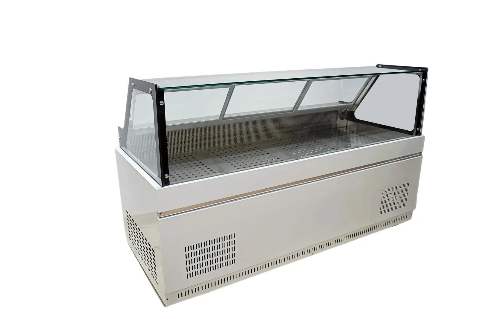 Fan-Cooled Dual-Zone Straight Glass Deli Counter