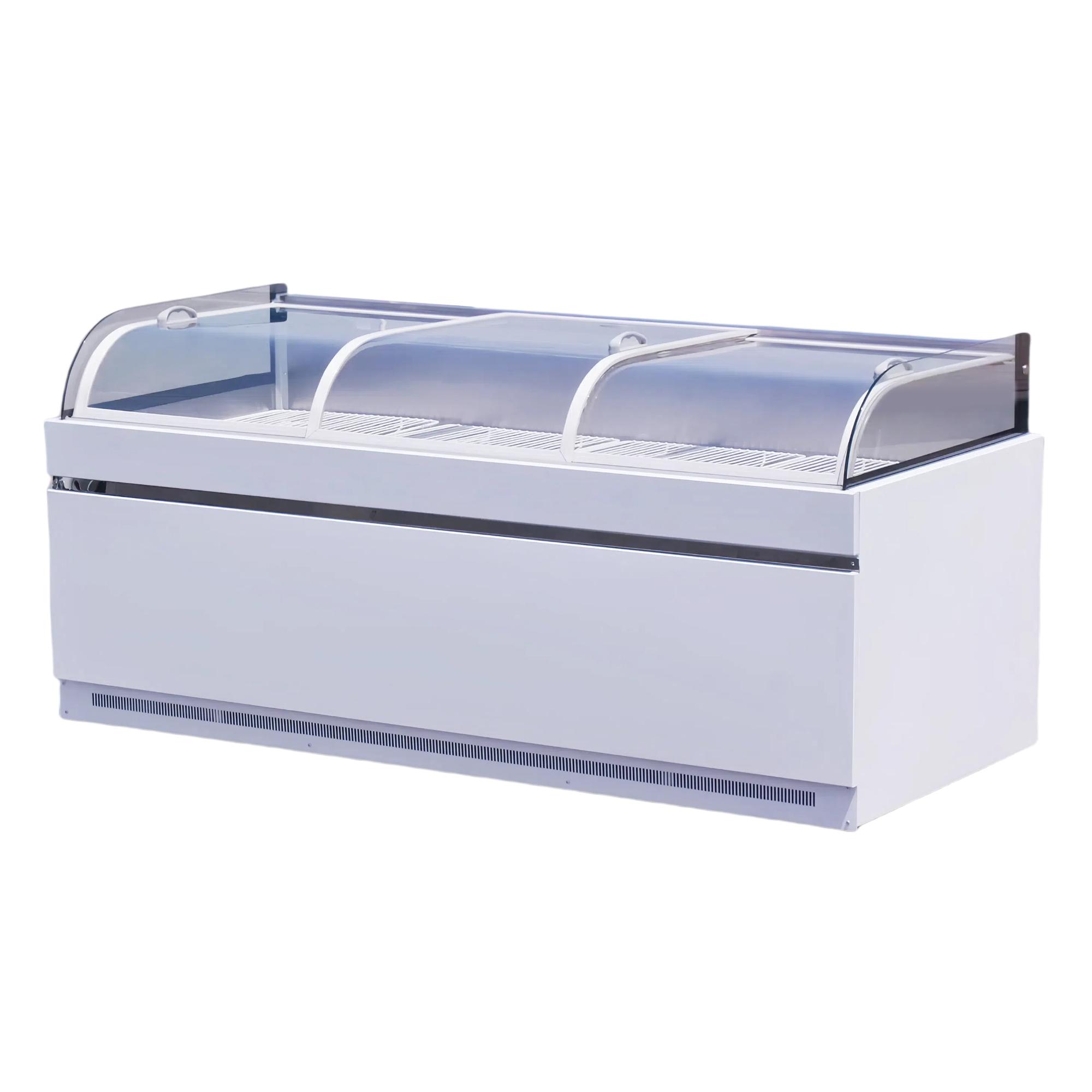 Static-Cooled Dual-Zone Butcher Counter