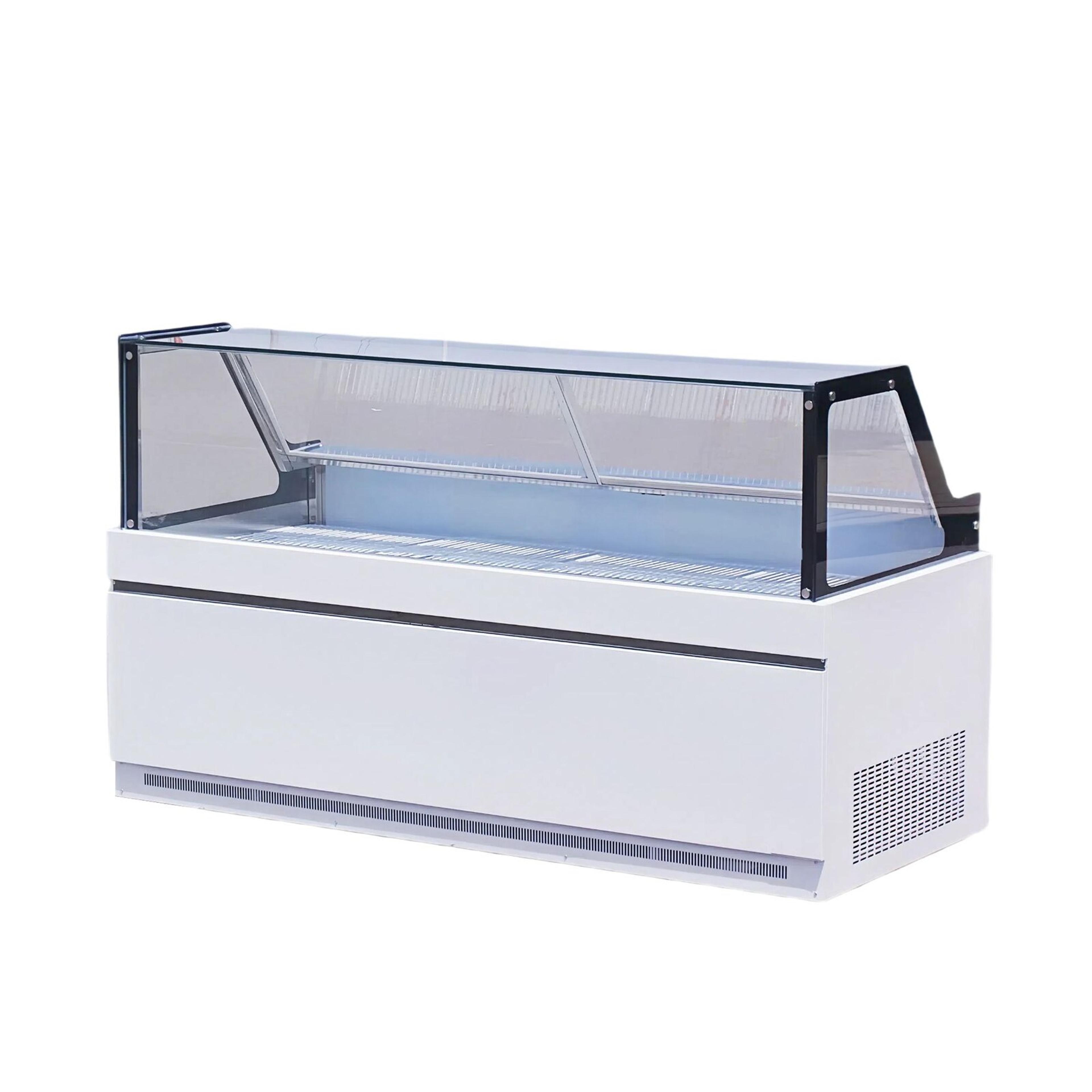 Straight Glass Static Dual-Zone Deli Counter