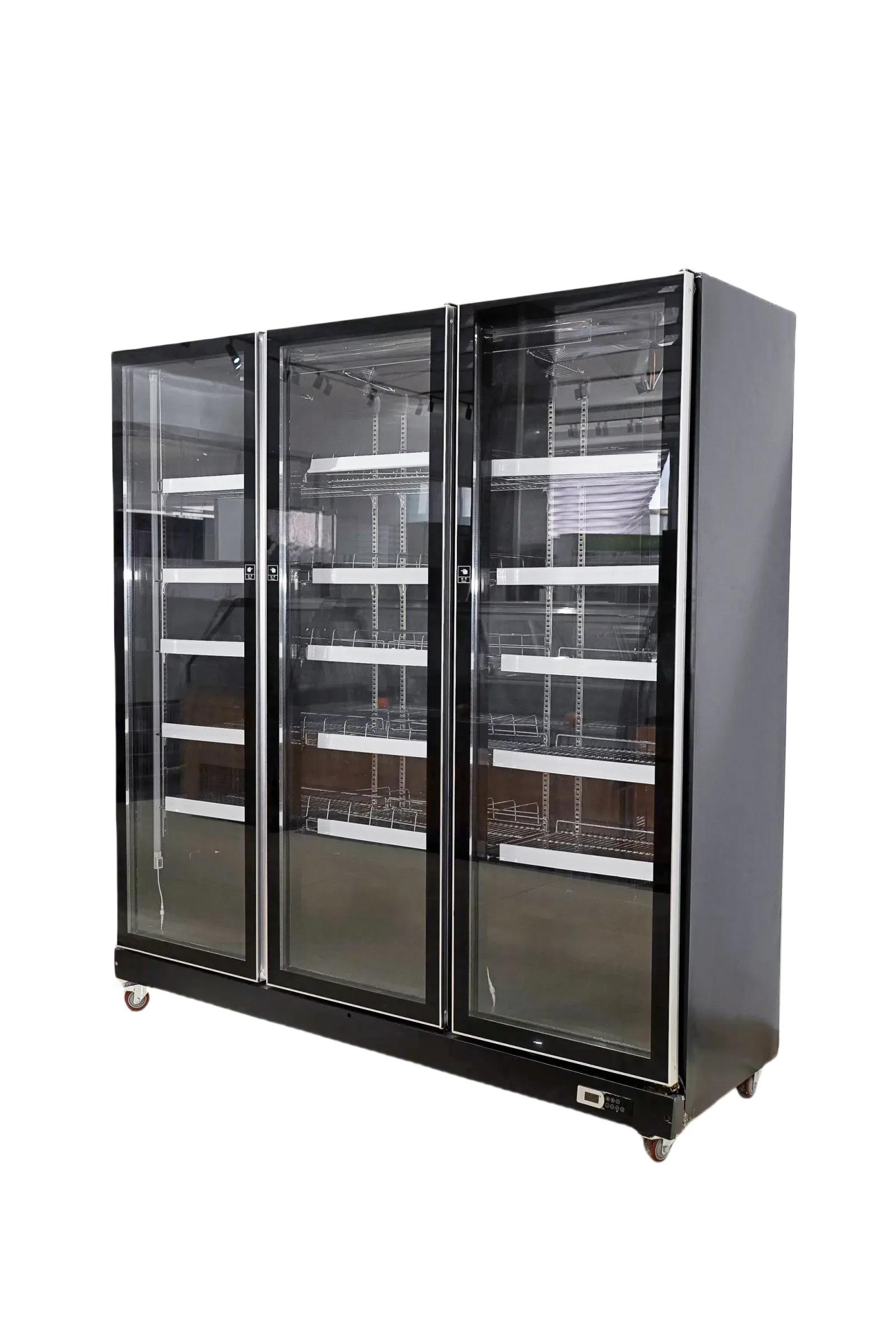 3-Door Premium Beverage Cooler