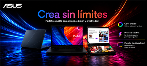 Portátiles ASUS ProArt para creadores