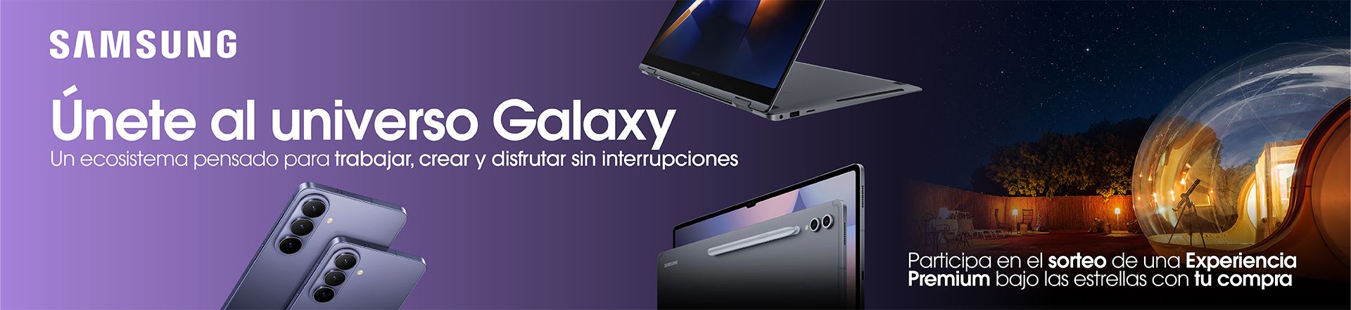 Únete al universo Galaxy