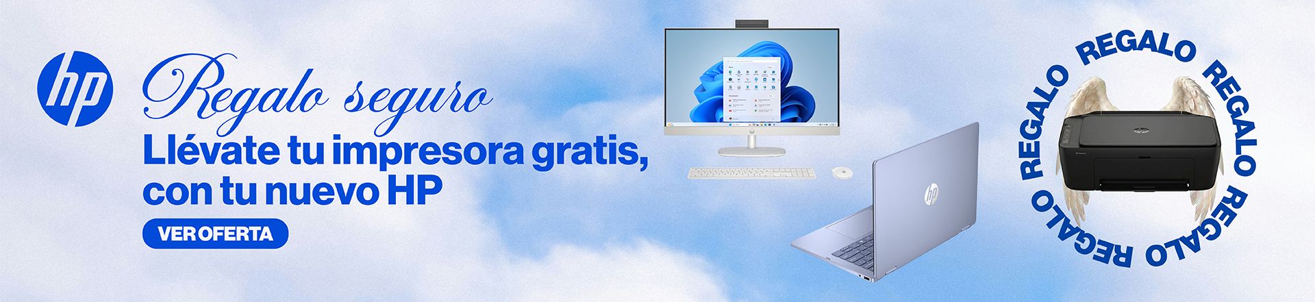 Impresoras de regalo con la compra de tu ordenador HP