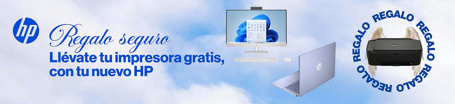 Impresora de regalo con la compra de tu ordenador HP