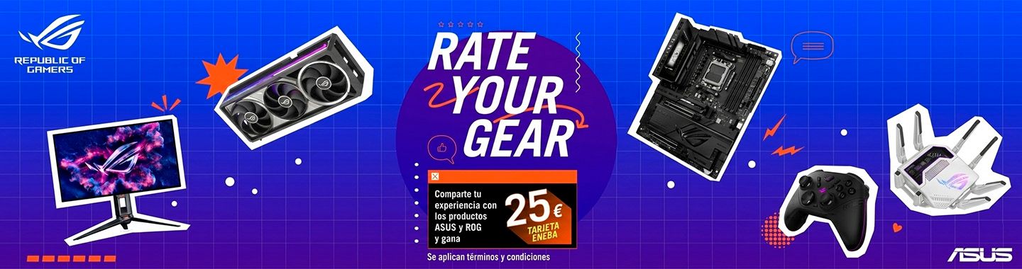 ASUS RATE YOUR GEAR