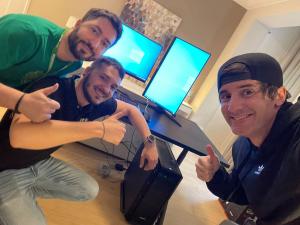 Luzu, con su nuevo PC gaming en Barcelona