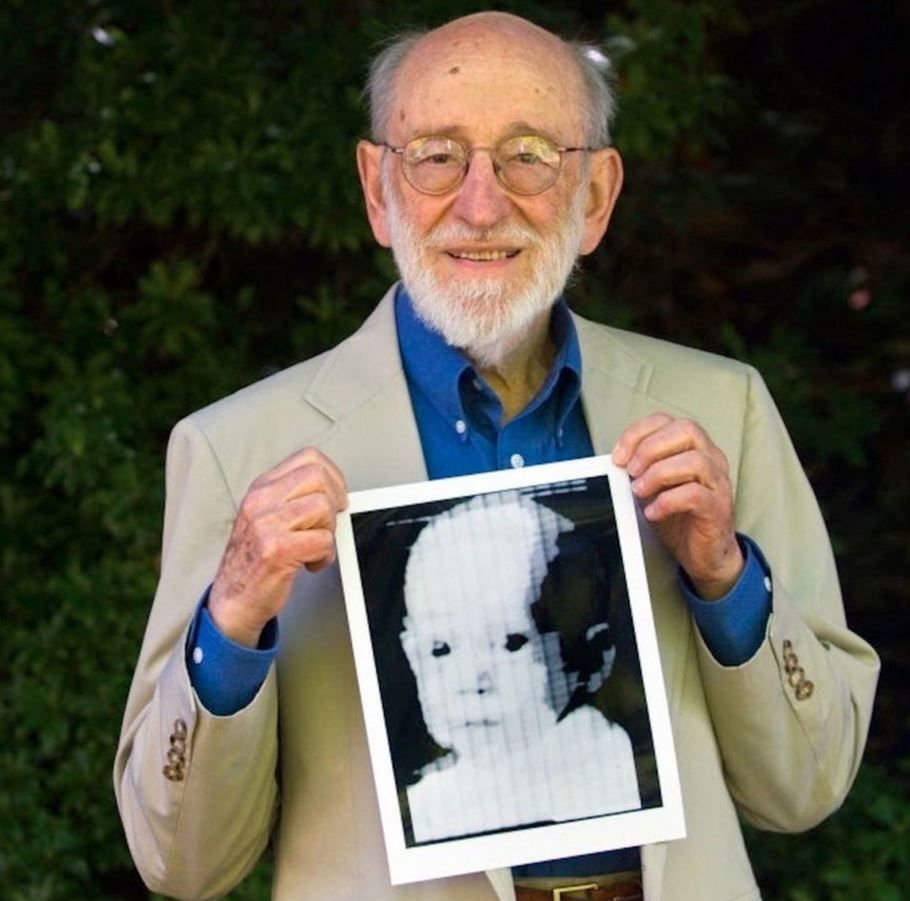 Rusell Kirsch, el inventor del píxel. Rusell Kirsch, el inventor del píxel.