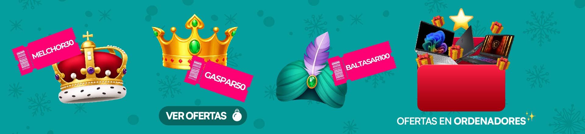 OFERTAS DE REYES EN ORDENADORES