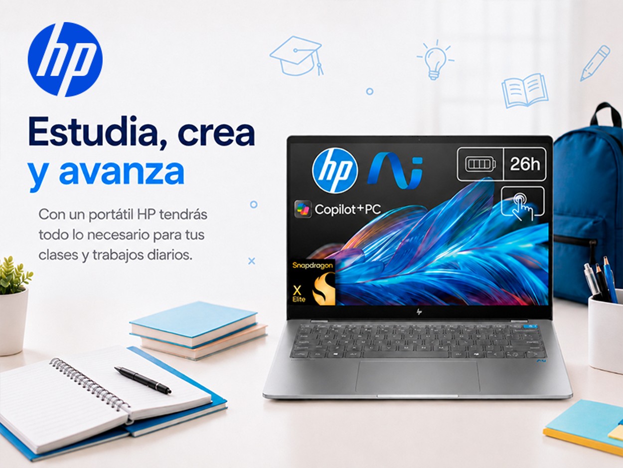 Portátiles HP para estudiantes en BEEP — Estudia, crea y avanza