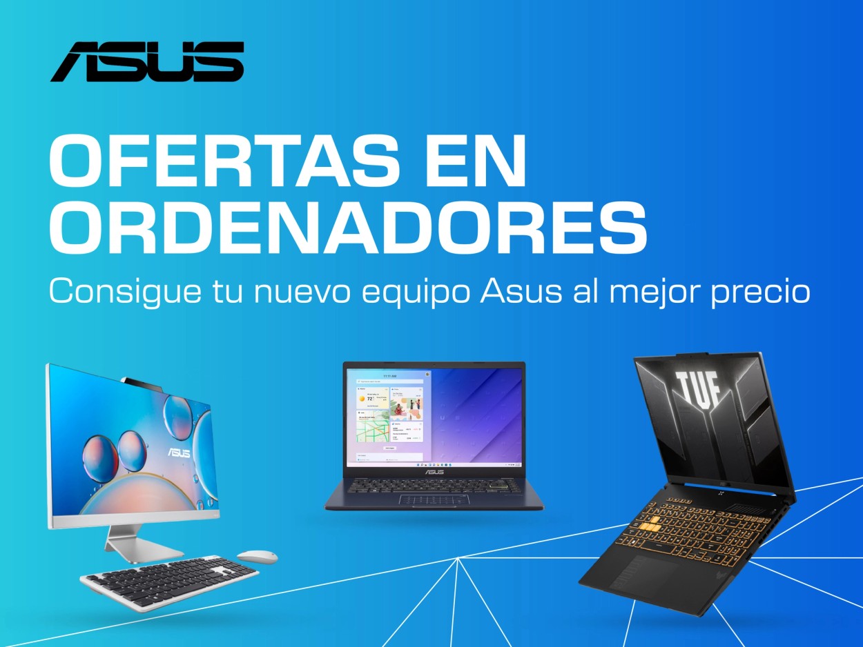 Portátiles ASUS en BEEP | VivoBook, ZenBook, ROG y TUF