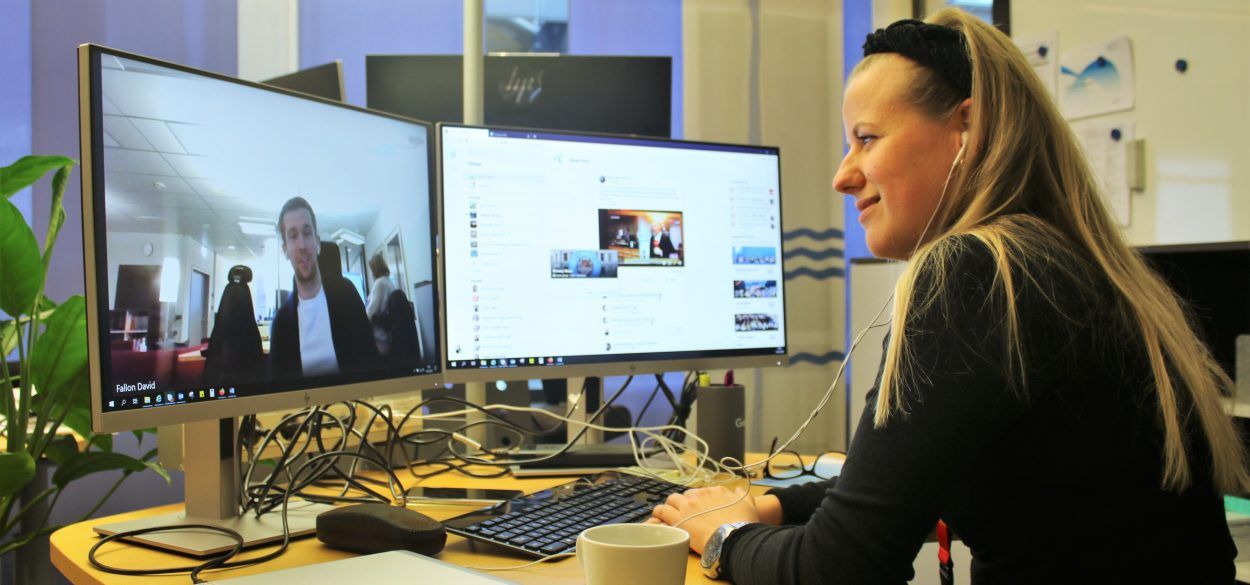 Videoconferencia desde el hogar