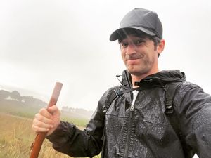 El creador de contenido Luzu, haciendo el Camino de Santiago El creador de contenido Luzu, haciendo el Camino de Santiago