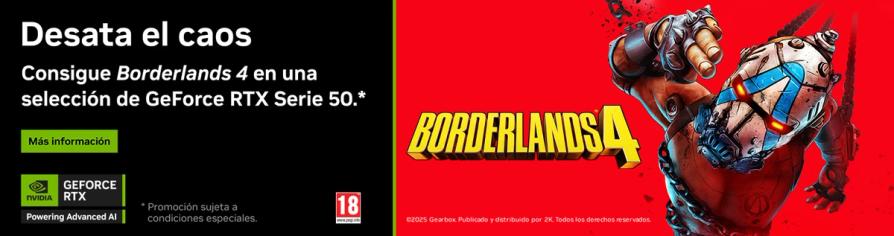 ¡Consigue Bordelands 4 gratis con tu compra!