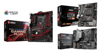 3 placas base MSi en promoción este mes de mayo