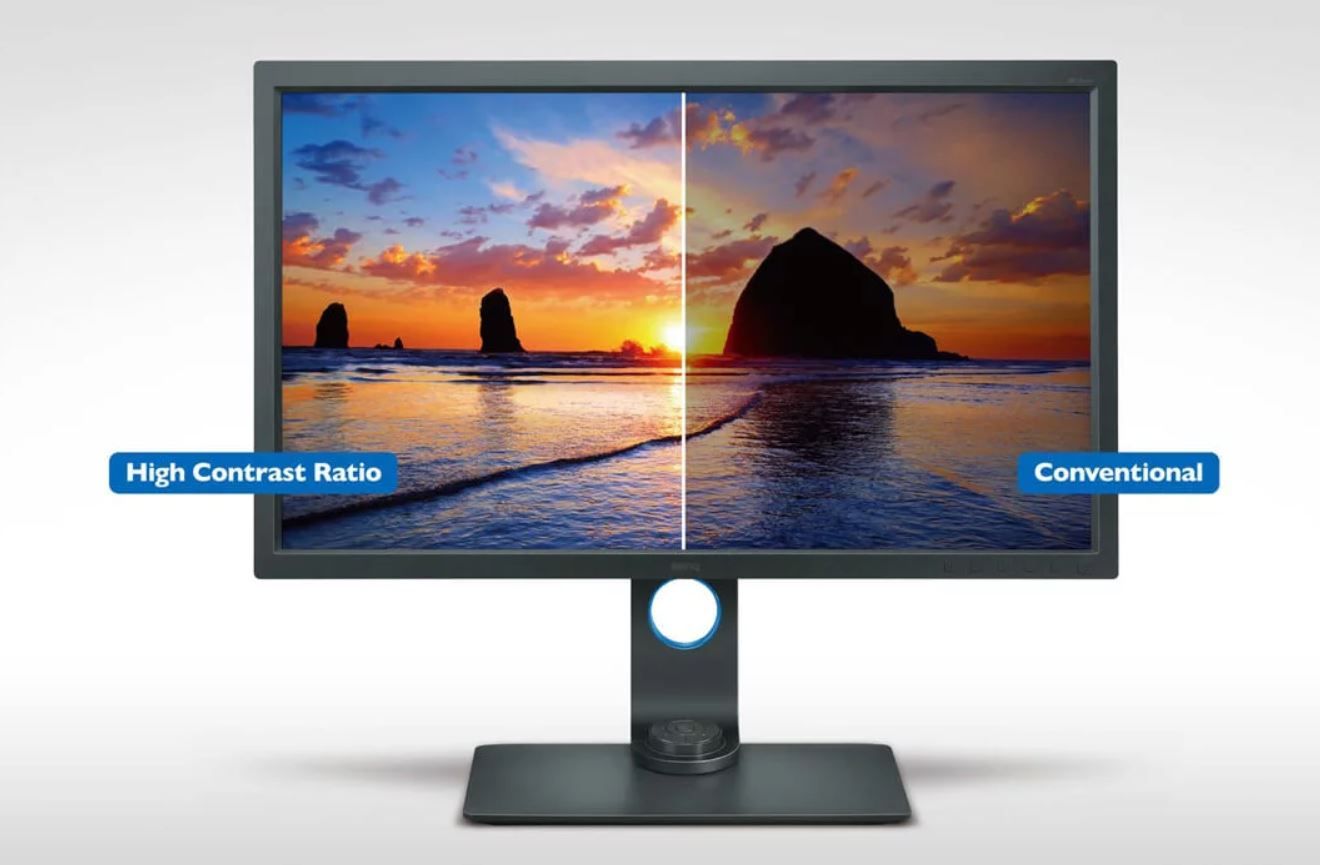 Contraste de un monitor Benq Contraste de un monitor Benq