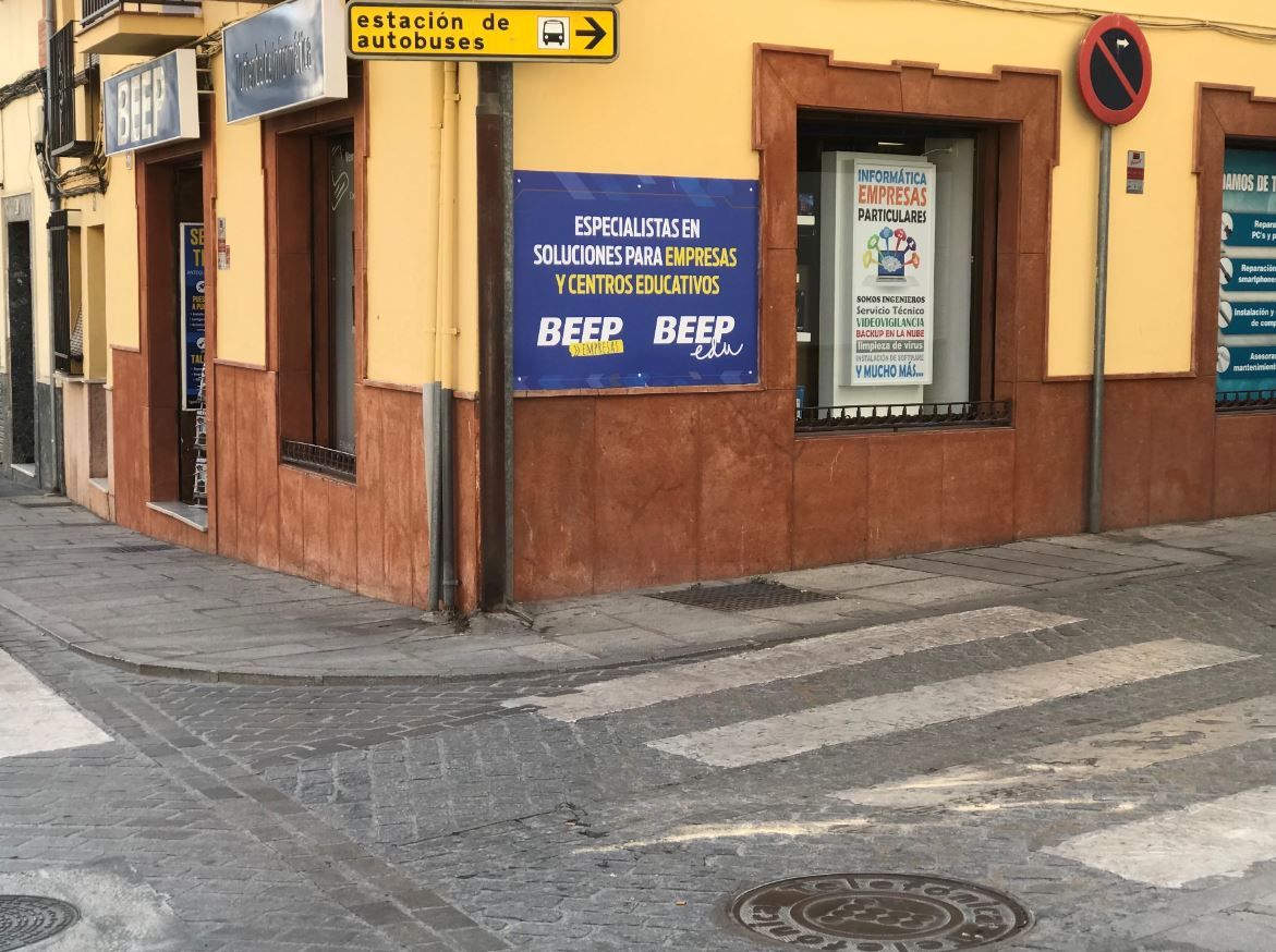 Aspecto exterior de BEEP Antequera