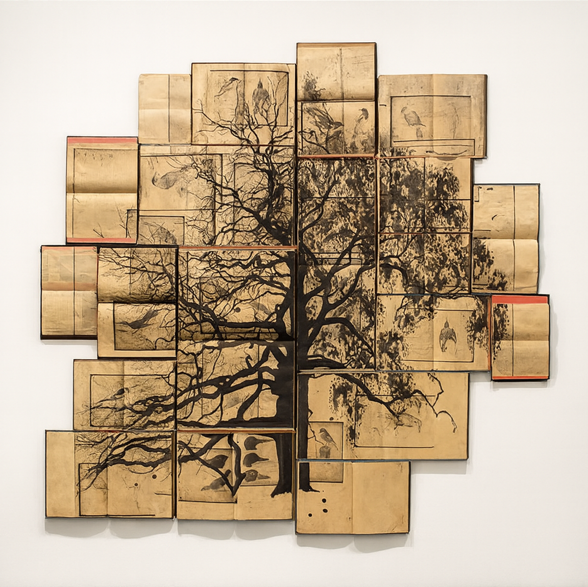 2023 Acquisitive Award winner, Martin King,  Tree of life, journey of lost souls in twenty volumes No. 2, 2023