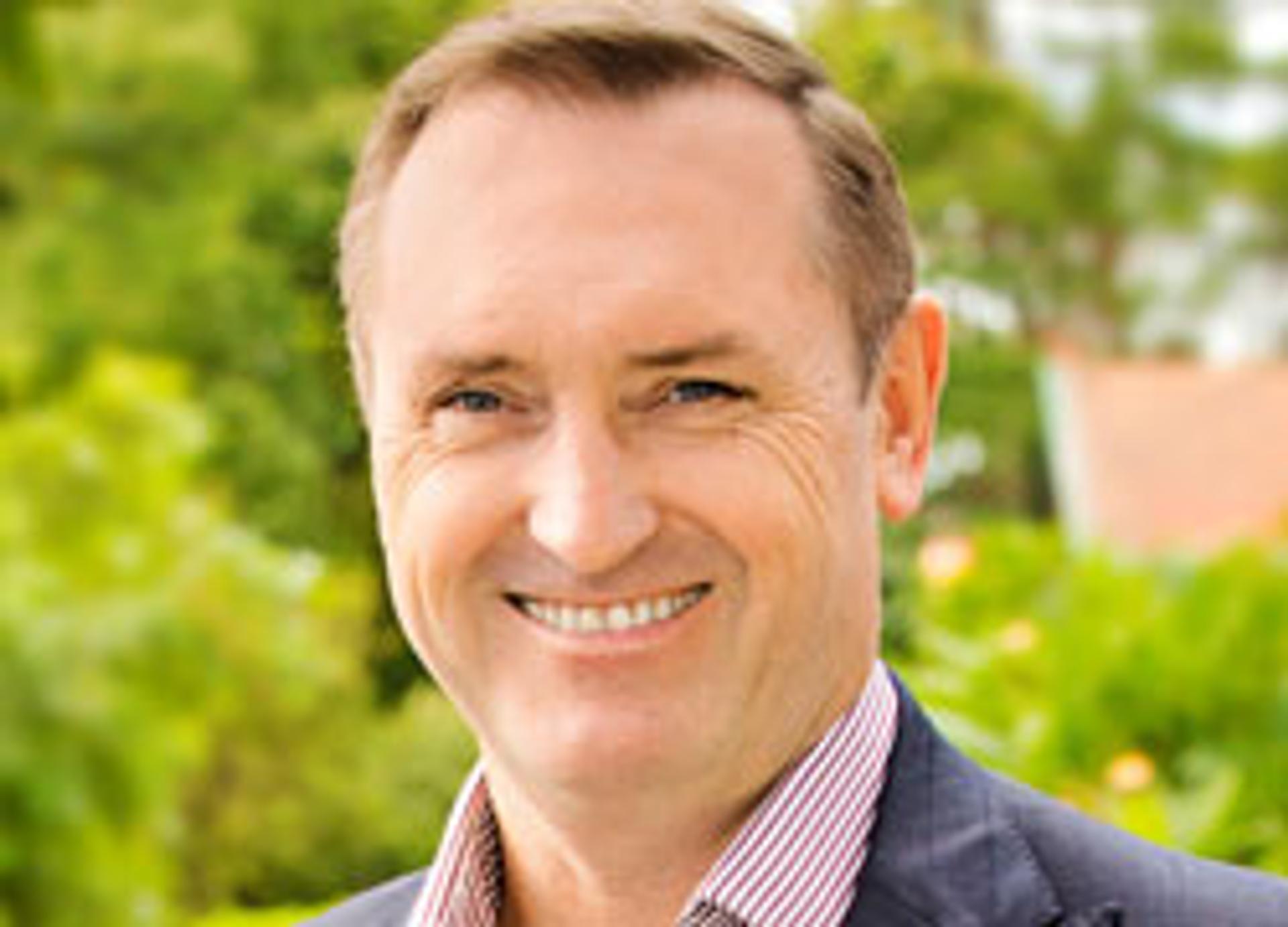Man smiling