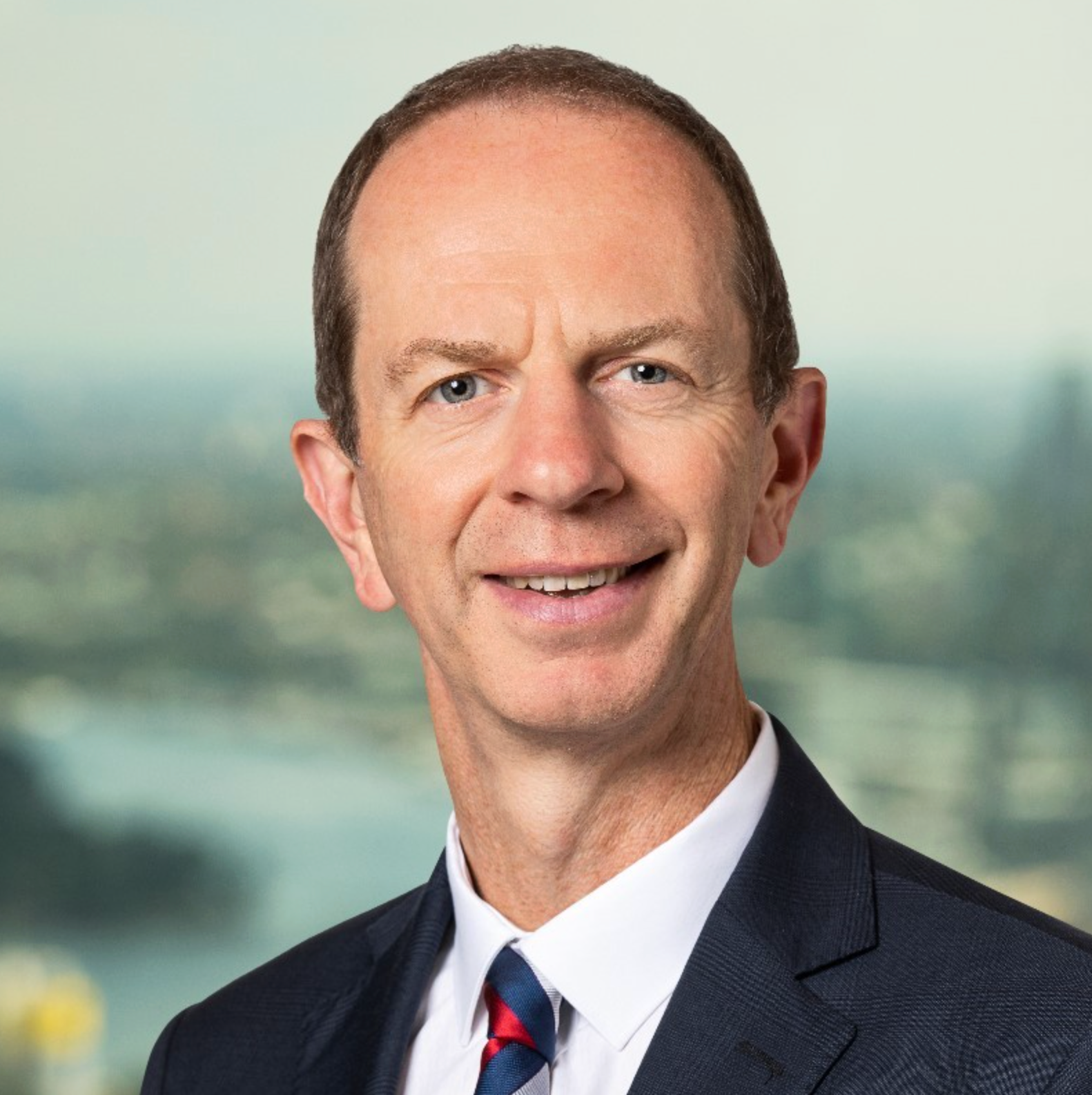 Man wearing a suit and tie