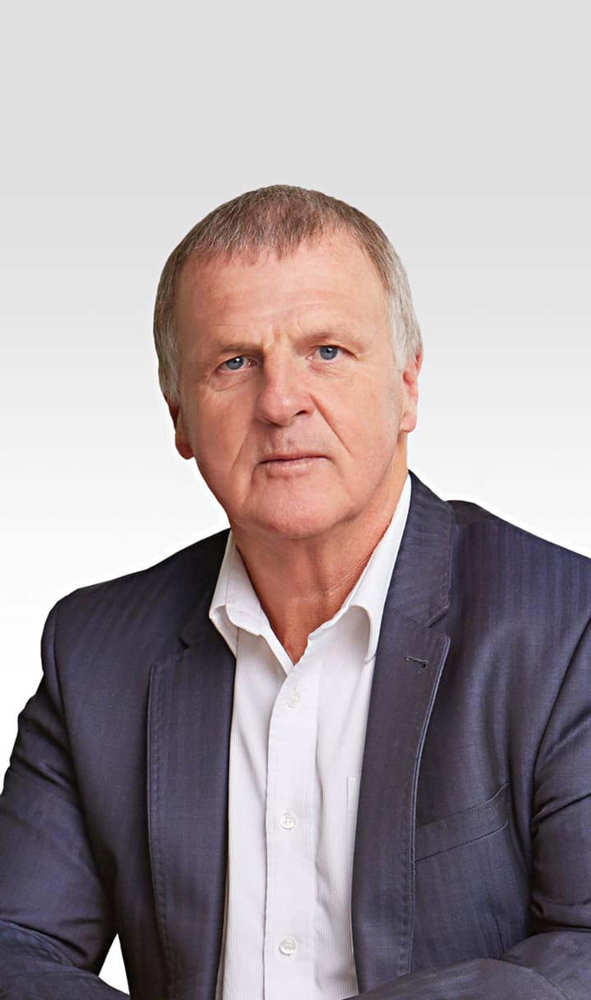 Man wearing suit
