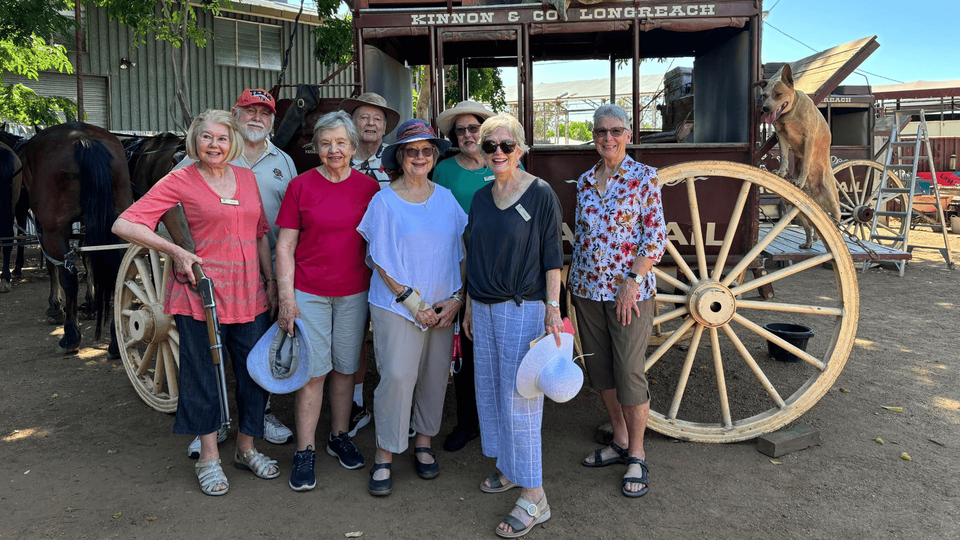 Household Capital Customer Vivienne with a group of friends